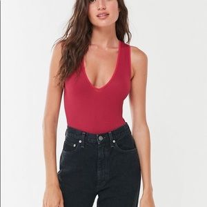 Out from Under Hailey Seamless Plunging Bodysuit